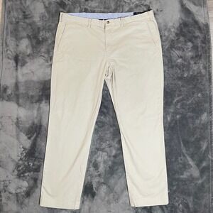 Polo Ralph Lauren Mens Stretch Straight Fit Chino Pants Tan Khaki 42x30